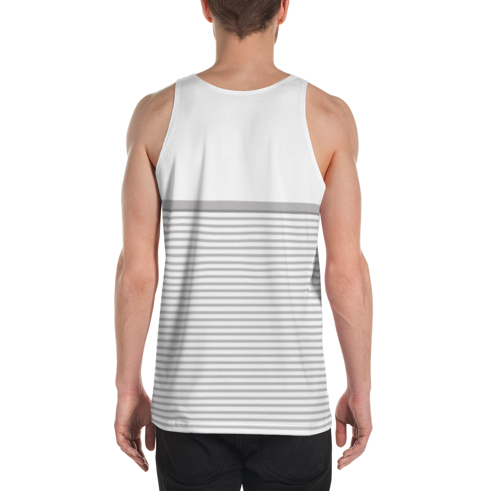 GTC | Vintage Grey Stripe Singlet